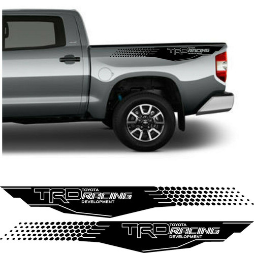 TRD Toyota Tundra Tacoma Hexagon Racing Stripes Vinyl Decal Sticker 577 ...