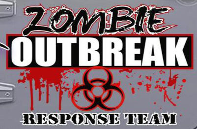 Jeep Wrangler Gladiator Zombie Outbreak Door Decal Sticker 255