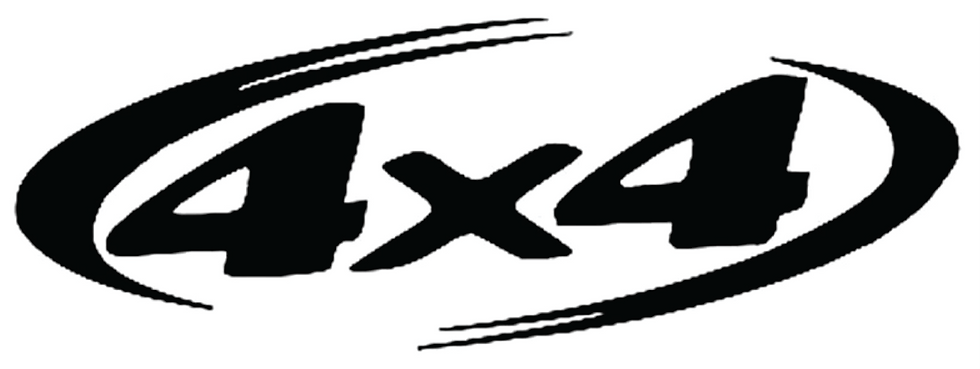 4x4 Decal Sticker 10