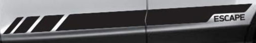 Ford Escape Broken Rocker 1 Sticker Decal