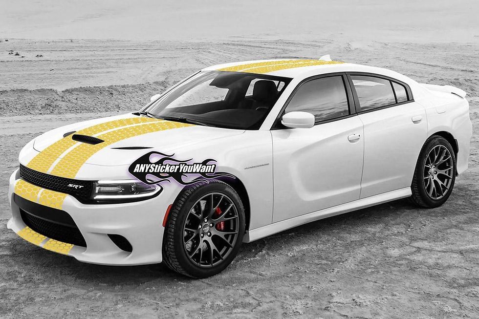 Chevy Chevrolet Challenger Rally Stripes Vinyl Decal Sticker 401