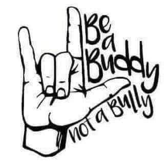 Be a BUDDY Not a BULLY Decal Sticker 3