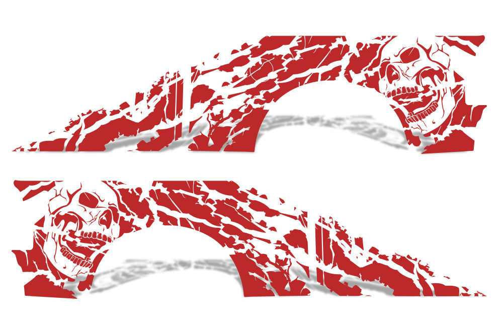 Ford F150 F250 F350 Full Side Grunge Splash Decal Sticker 49