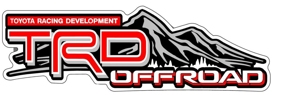 TRD Toyota Racing Development Off Road Mountain Vinyl Decal Sticker 30