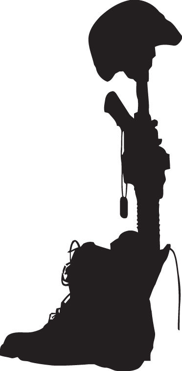 In Memory of Fallen Soldier Vinyl Decal Sticker 5
