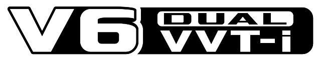 V6 Dual VVT-i Vinyl Decal Sticker 3
