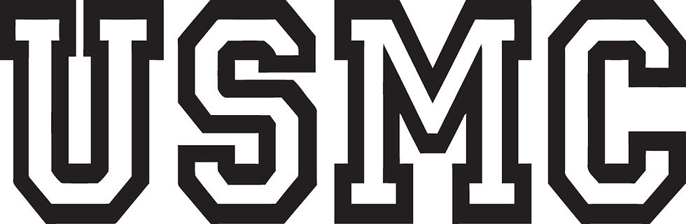 USMC Logo Vinyl Decal Sticker