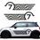 Thumbnail: Checkered Mini Cooper 7 Stripes Vinyl Decal Sticker