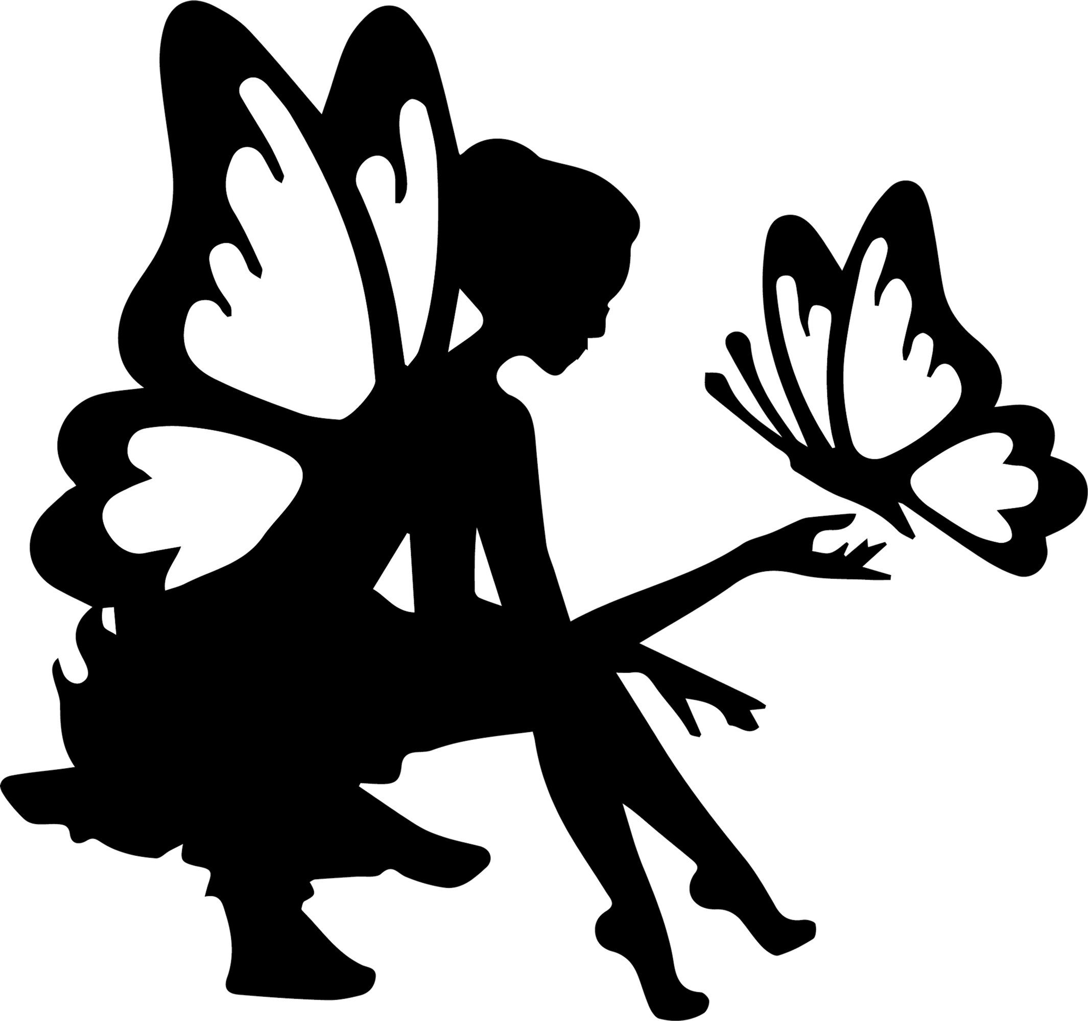 Butterfly Fairy Decal Sticker 3