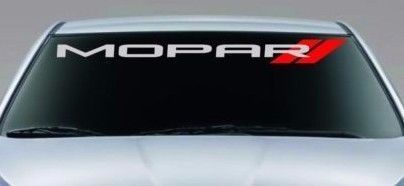Mopar Windshield Vinyl Decal Sticker 27