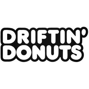 DRIFTIN DONUTS Decal Sticker 11