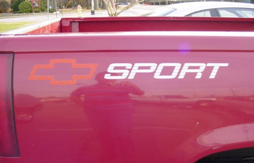 Chevy Chevrolet Sport Vinyl Decal Sticker 59