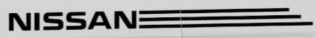 Nissan Frontier and Titan Side Stripes Vinyl Decal Sticker 15