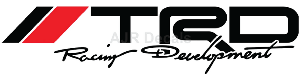 Thumbnail: TRD Racing Development Decal Sticker