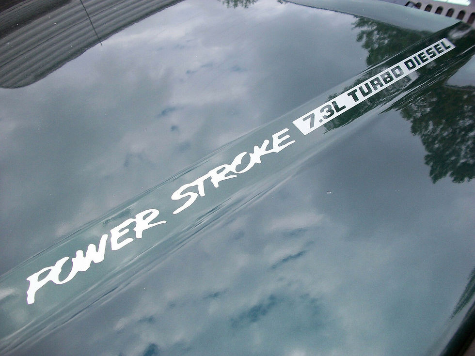 Powerstroke 7.3L Turbo Diesel Decal Sticker 10