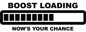 BOOST LOADING HOW'S YOUR CHARGE? Decal Sticker 15