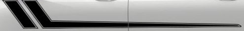 Chevy Chevrolet Silverado Hockey Style Side Stripe Decal Sticker 1