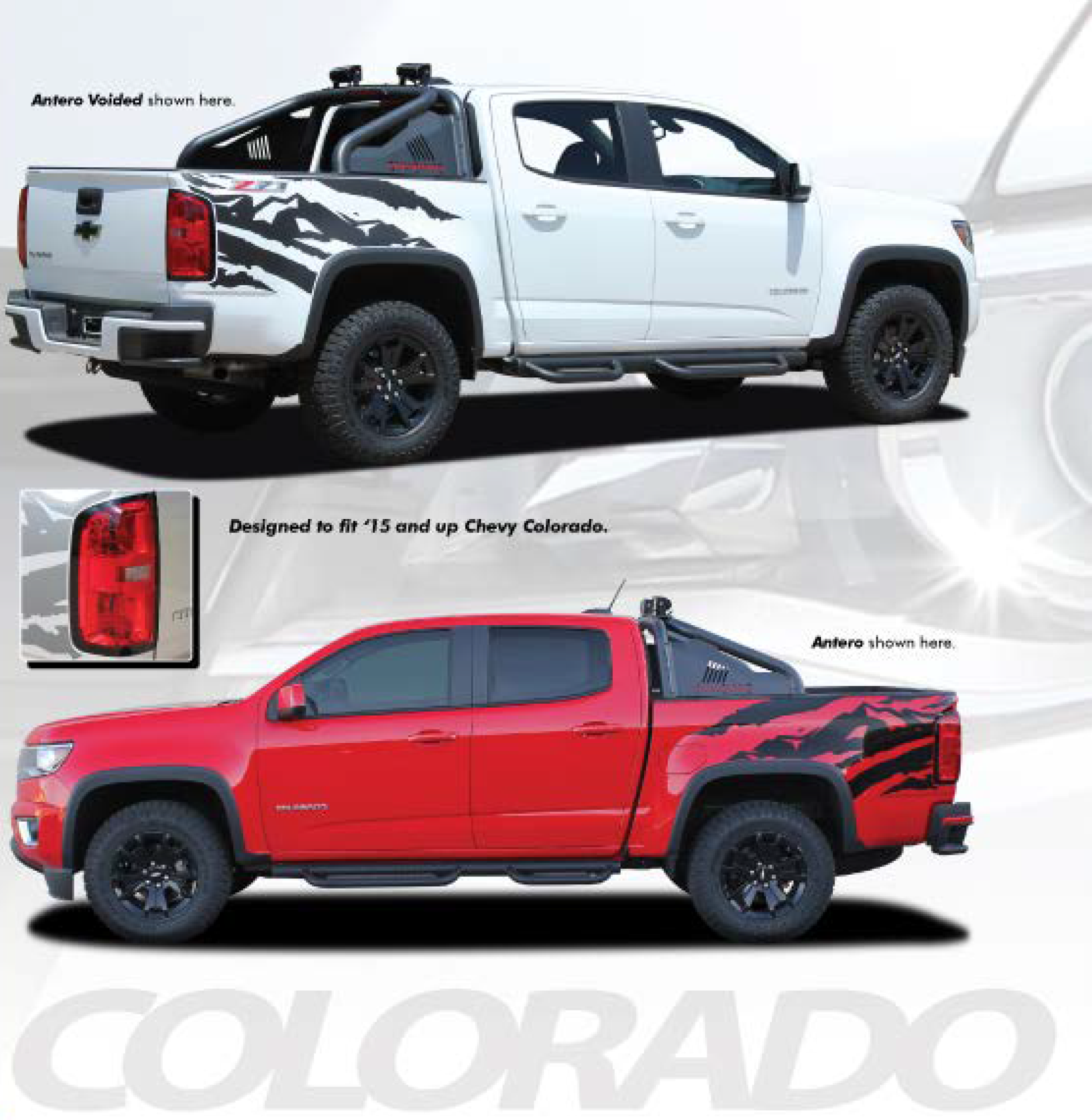 Chevy Chevrolet Colorado ANTERO Vinyl Decal Sticker