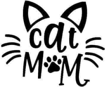 Cat Mom Decal Sticker