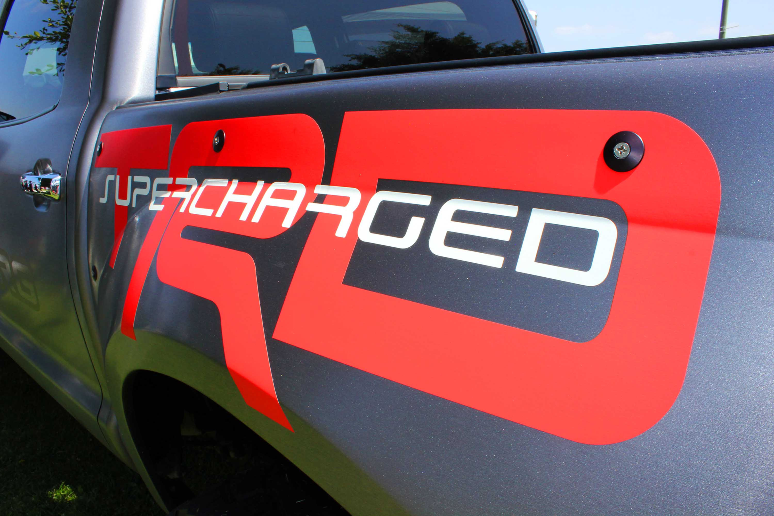 TRD Toyota Racing Development Super Charged Vinyl Decal Sticker 334