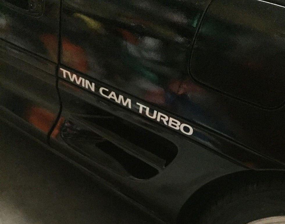 Twin Can Turbo Vinyl Decal Sticker 3