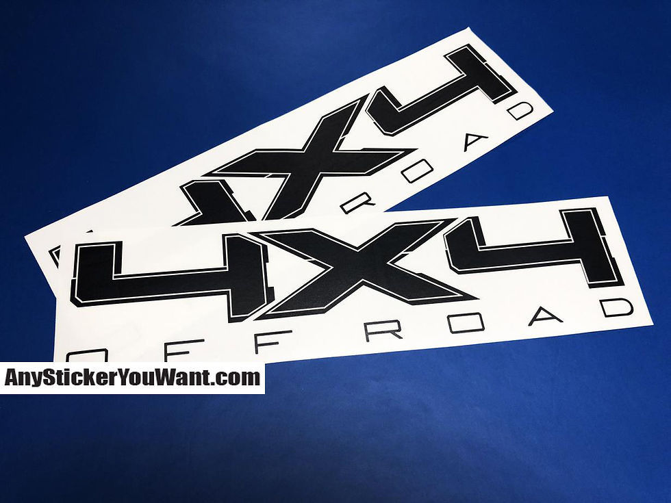 4x4 Off Road Vinyl Decal Sticker 10