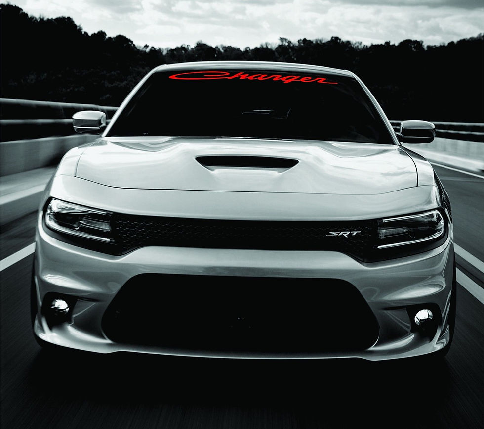 Dodge Charger Windshield Decal Sticker 25