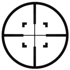 CROSSHAIR Hunting Decal Sticker 3