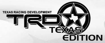 TRD TEXAS Edition Decal Sticker