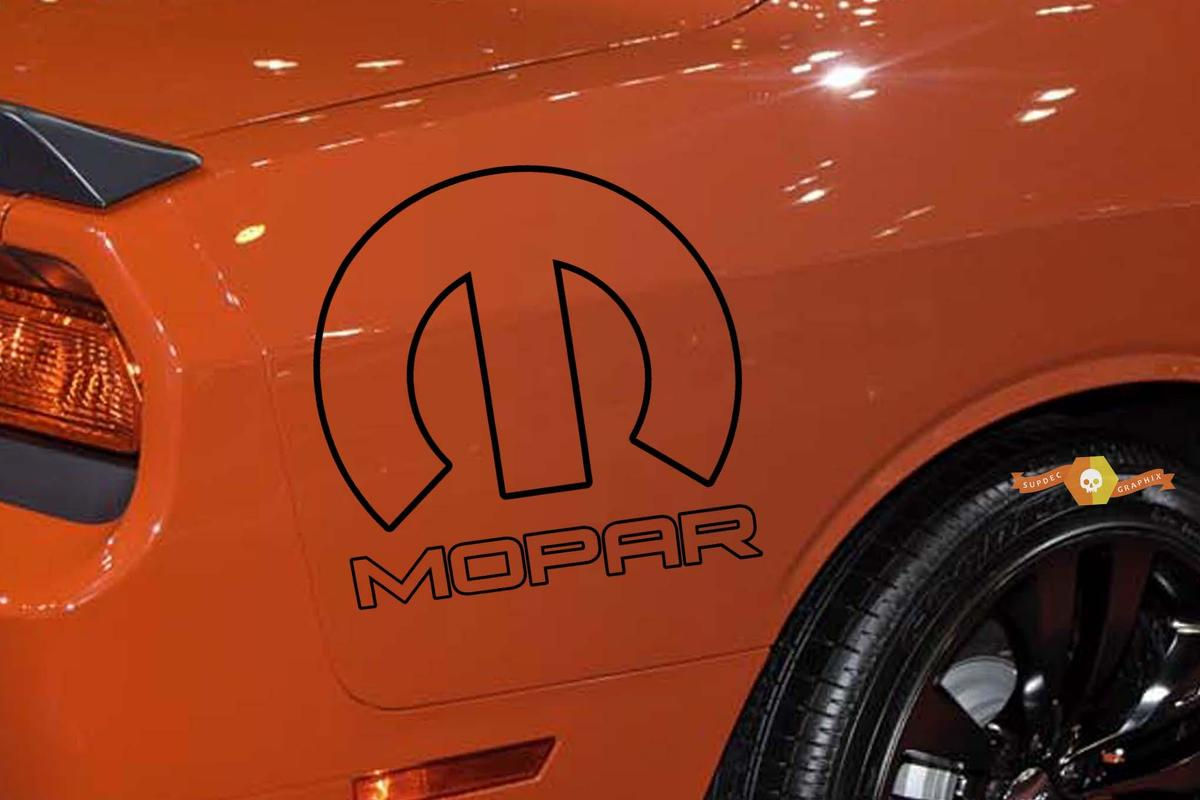 Mopar Racing Vinyl Decal Sticker 8