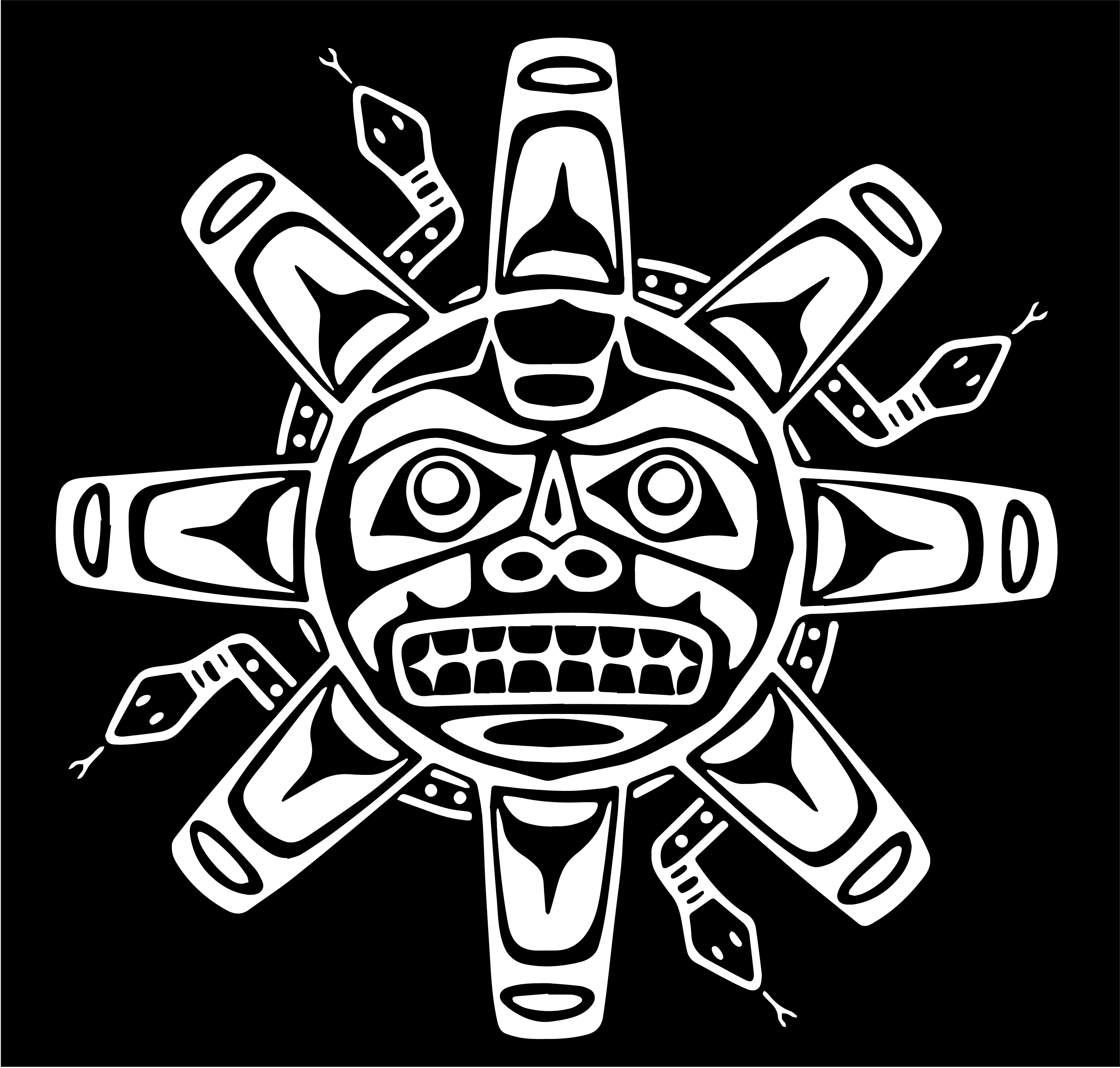 Indigenous Sun Taino Decal Sticker 15