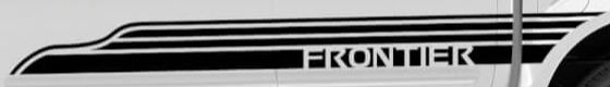Nissan Frontier Side Stripes Vinyl Decal Sticker 16