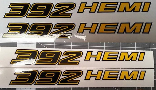 392 Hemi Vinyl Decal Sticker 65 | ANYStickerUWant.com