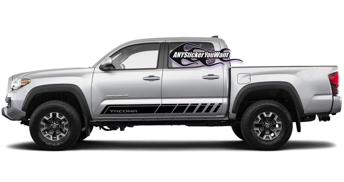 TRD Toyota Tundra Rocker Panel Stripe Vinyl Decal Sticker 365