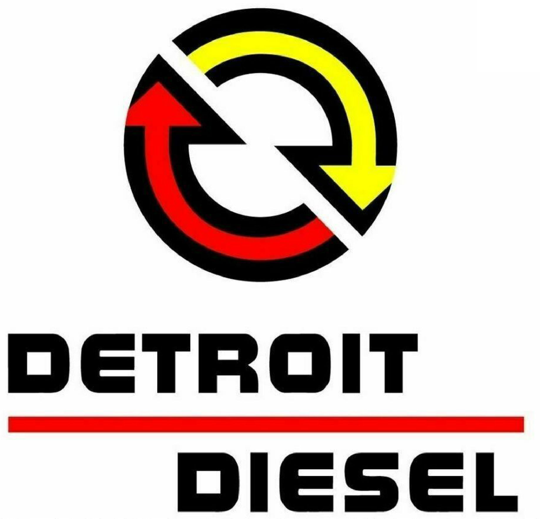 DETROIT Diesel Engines Logo Vinyl Decal Sticker 4