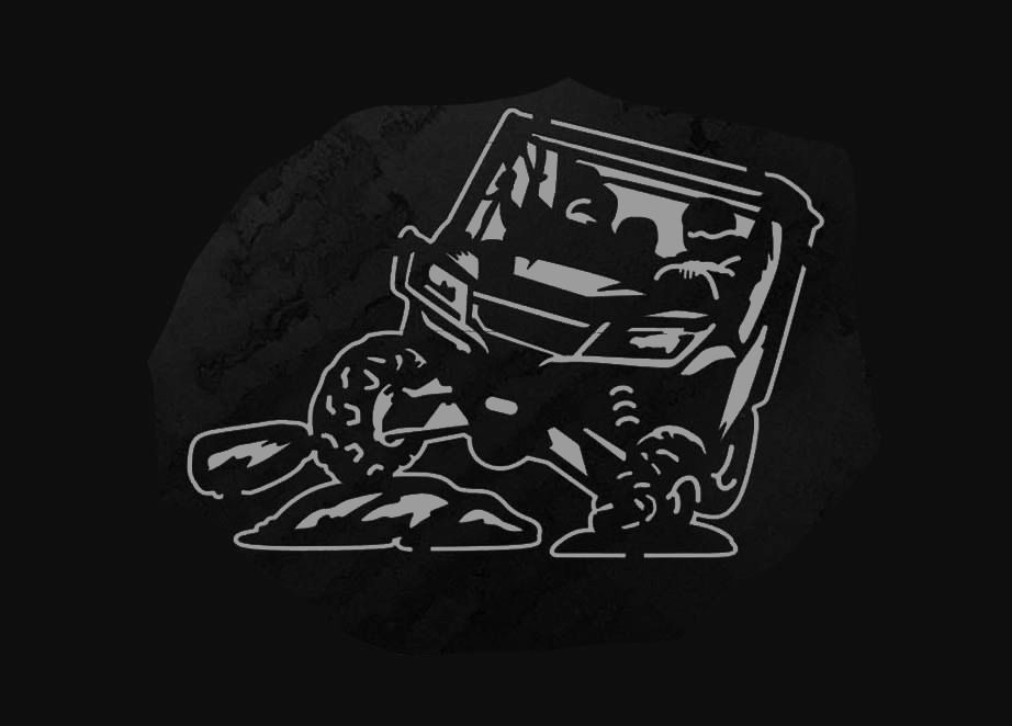 UTV ATV 4wheeler Decal Sticker 81 (add text/name or saying)