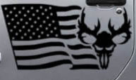 Jeep Gladiator Side Deer Flag Decal Sticker 54