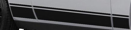 Dodge Challenger Rocker with Pinstripe Vinyl Decal Sticker 7
