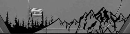 Jeep Wrangler Rocker Panel Mountain Scene Decal Sticker 528