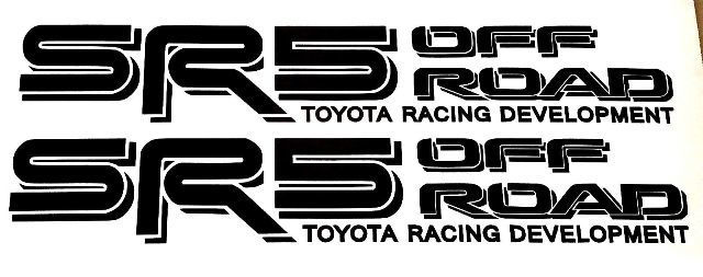 TRD SR5 4x4 Off Road Vinyl Decal Sticker 57
