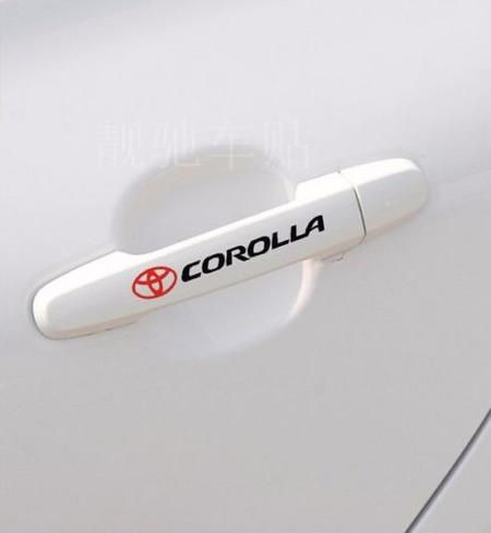 Corolla Vinyl Decal Sticker 57