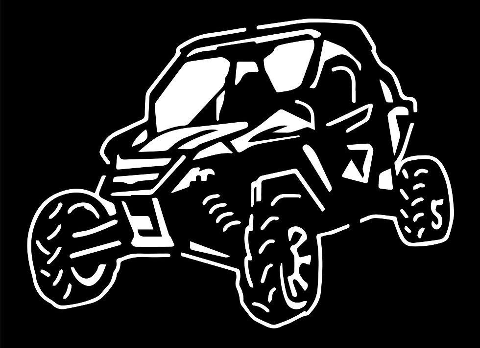 Thumbnail: UTV ATV 4wheeler Decal Sticker 46 (add text/name or saying)