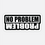 Thumbnail: No Problem Problem Decal Sticker Upside Down