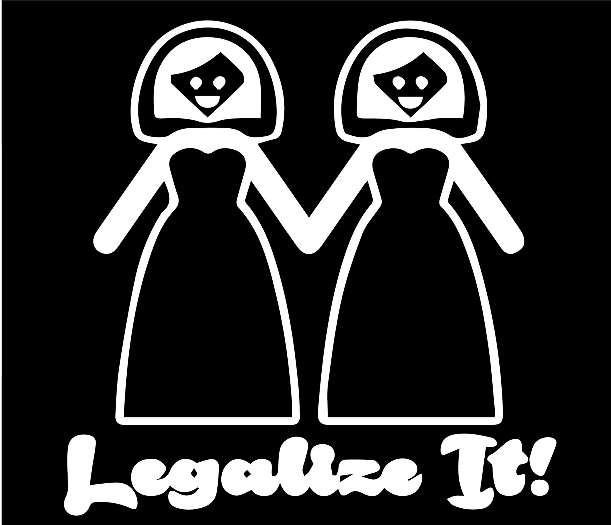 LEGALIZE It Decal Sticker