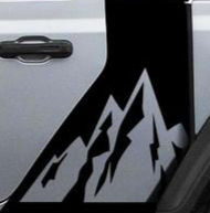 Jeep Gladiator Door Jam Mountain Cab Body Side Decal Sticker 85