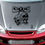 Thumbnail: Honda Civic Skull Hood Vinyl Decal Sticker 34