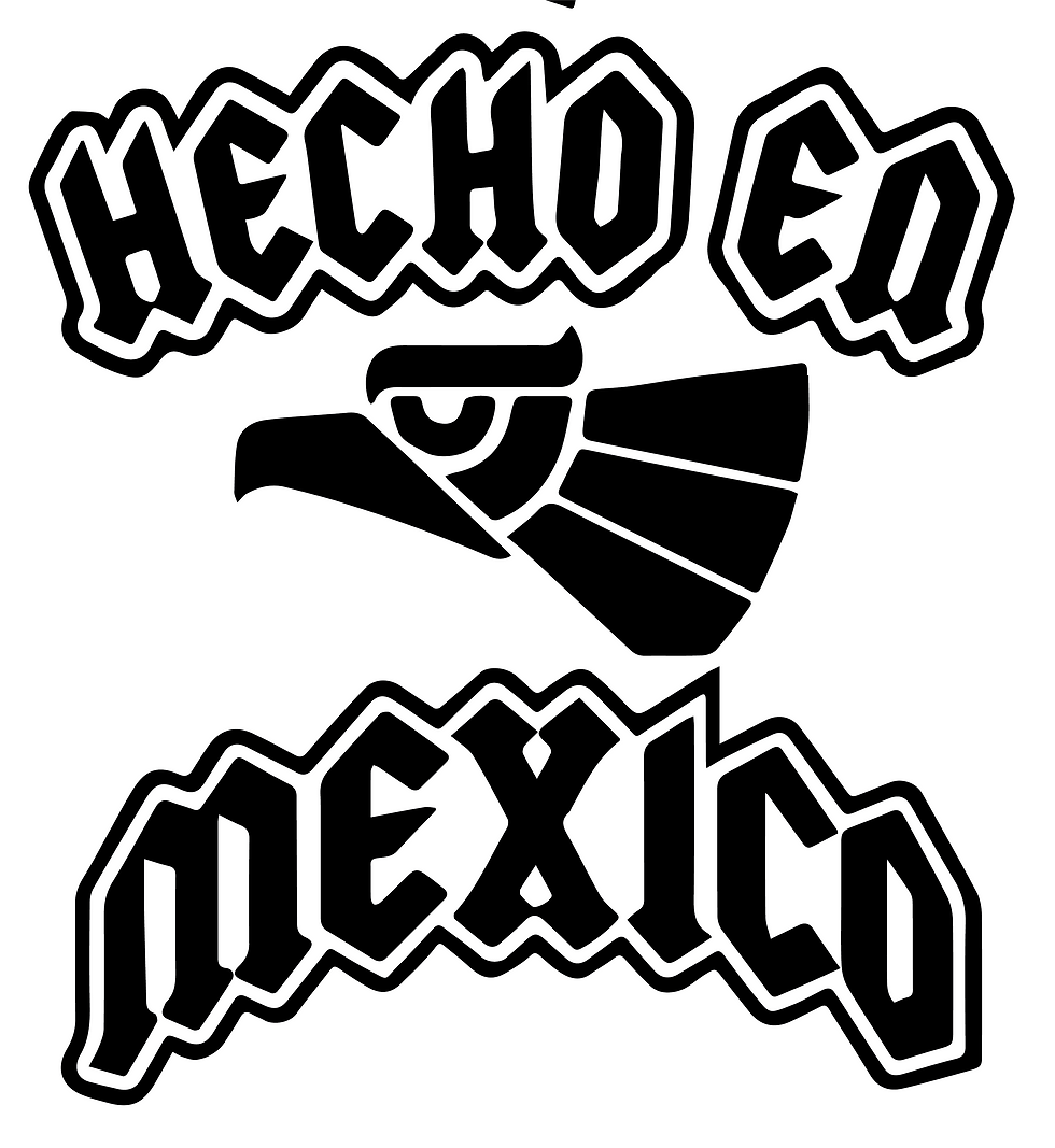 Hecho En Mexico Decal Sticker