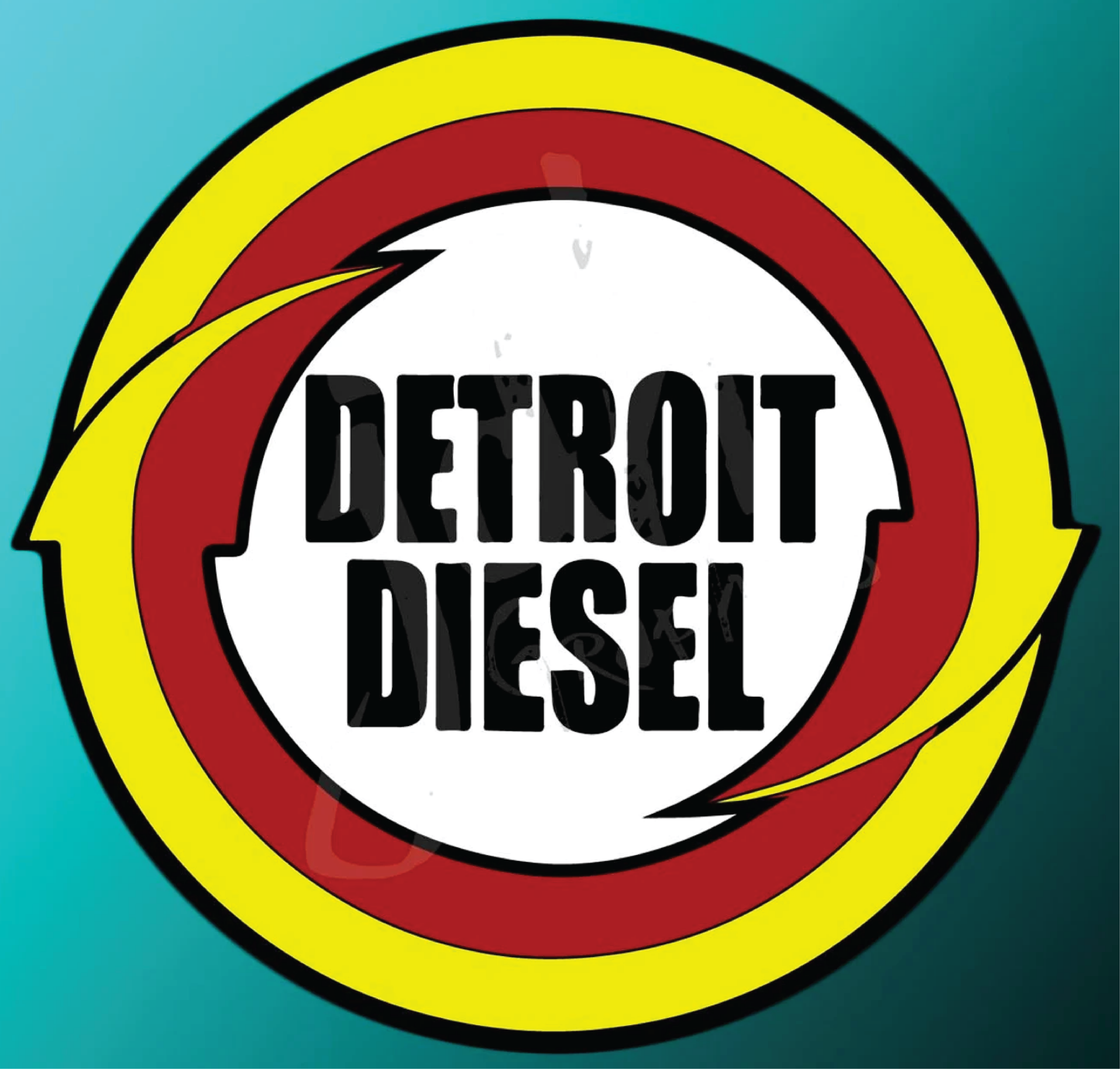 Detroit Diesel Vinyl Decal Sticker 78