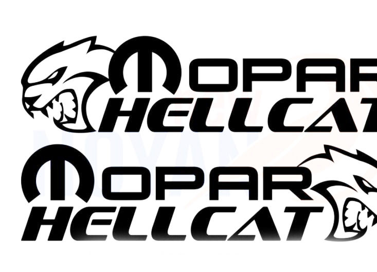 SRT Hellcat Vinyl Decal Sticker 40