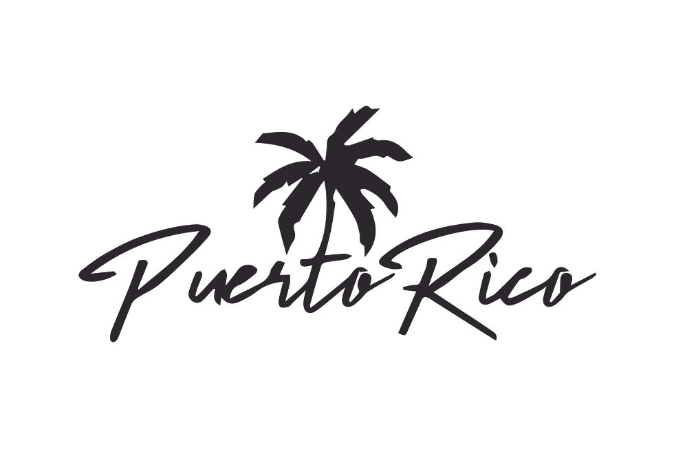Thumbnail: Puerto Rico Palm Tree Decal Sticker